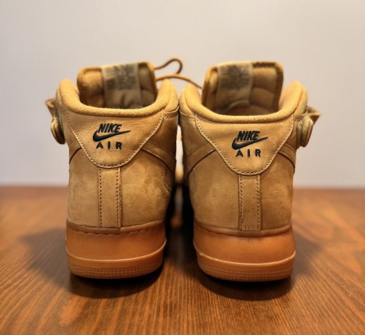 2014 Nike Airforce 1 Mid Flax