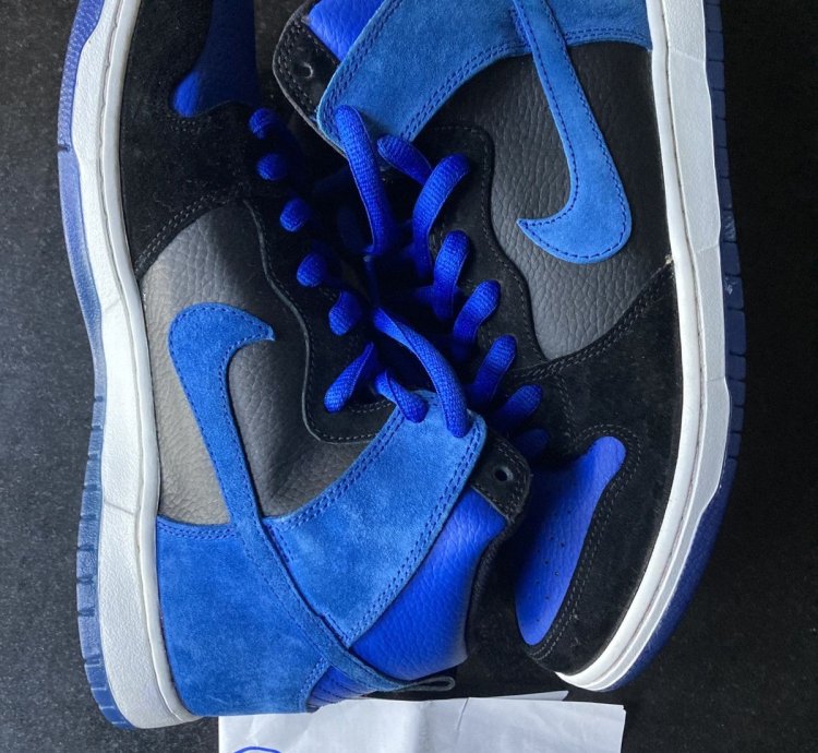 2014 Nike Dunk High Pro Sb Jpack Royal Blue size 11