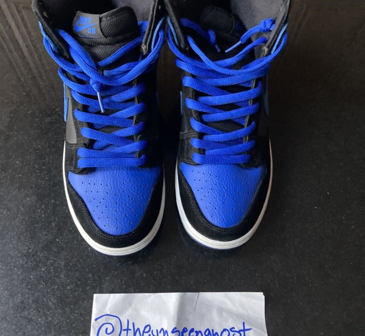 2014 Nike Dunk High Pro Sb Jpack Royal Blue size 11