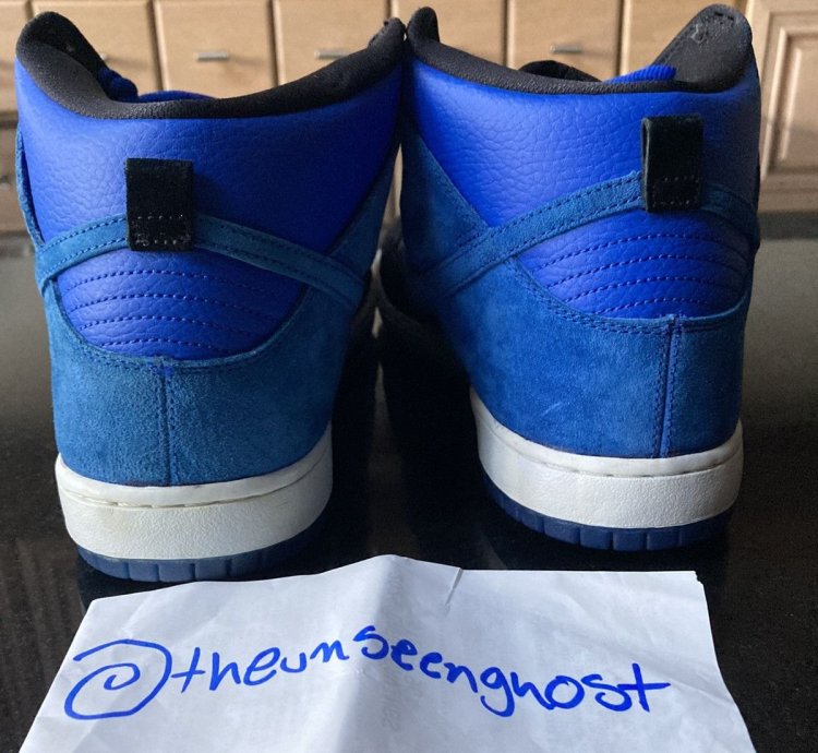 2014 Nike Dunk High Pro Sb Jpack Royal Blue size 11