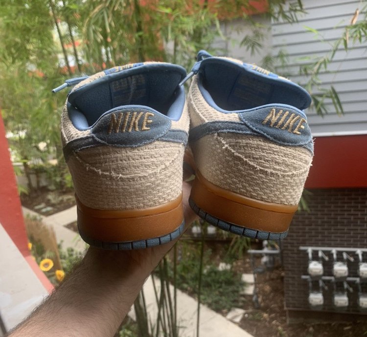 Nike Sb - Dunk Low Hemp Cascade Blue