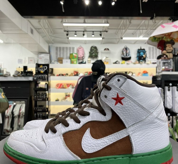 2014 Nike Sb Dunk High Cali Sz 9