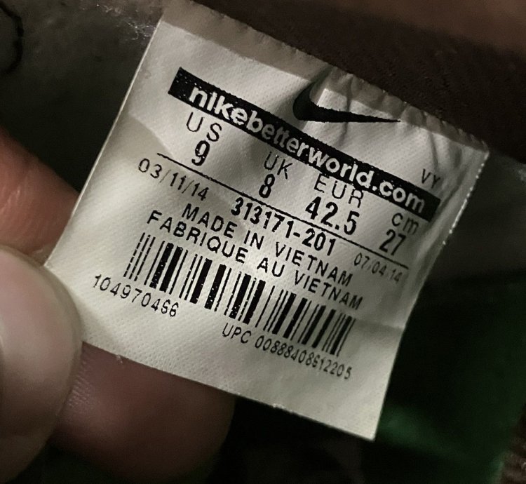 2014 Nike Sb Dunk High Cali Sz 9
