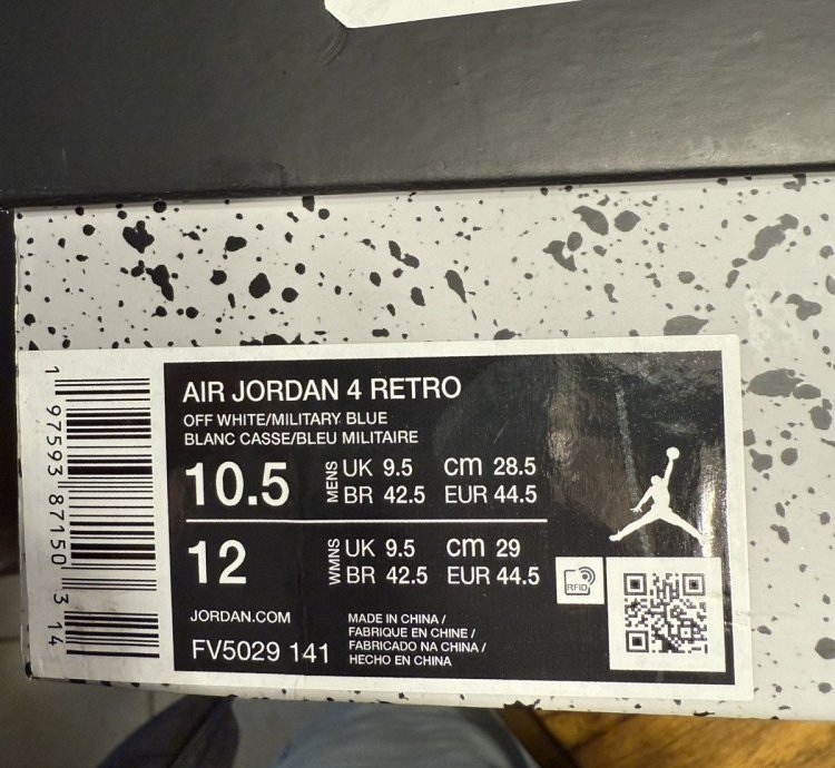 Jordan 4 Military Blue 2024