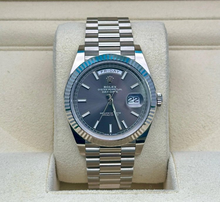 Rolex Day-date 40 Slate Dial