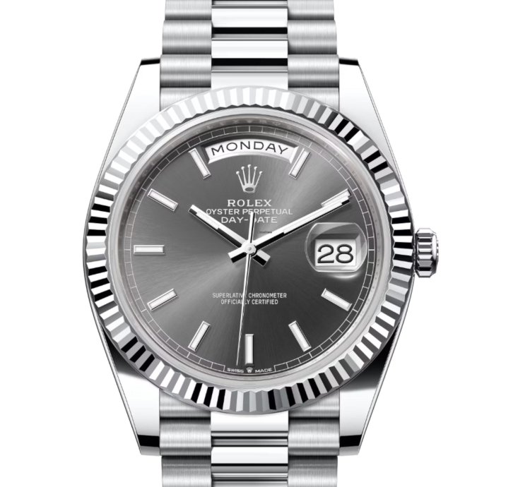Rolex Day-date 40 Slate Dial 228236 Unworn Full Set