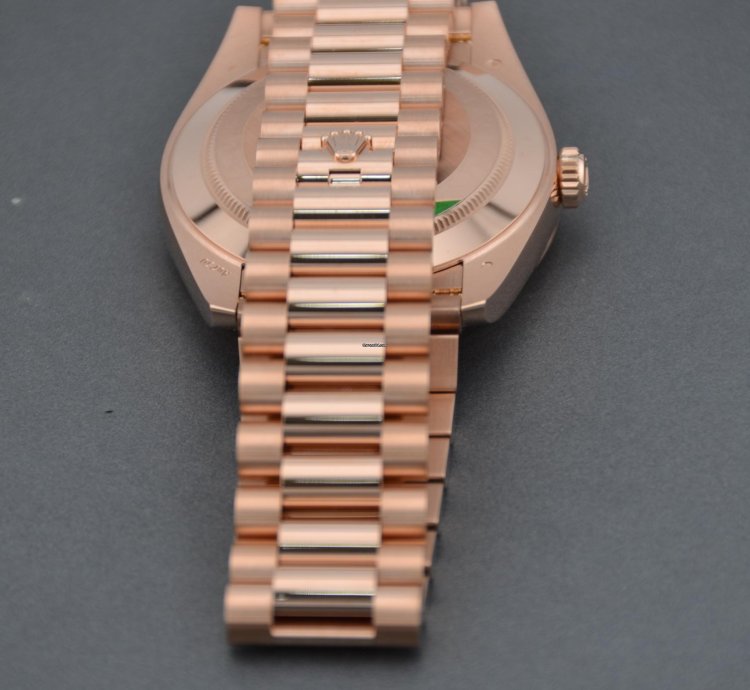 Rolex Day-date 40 Slate Ombr Dial Full Rose Gold 2024 New Release