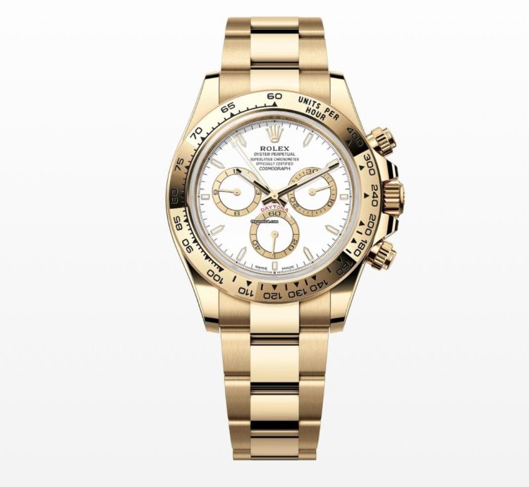 Rolex Daytona Or Jaune Ref 126508 Neuve 2024