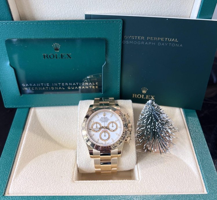 Rolex Daytona Or Jaune Ref 126508 Neuve 2024