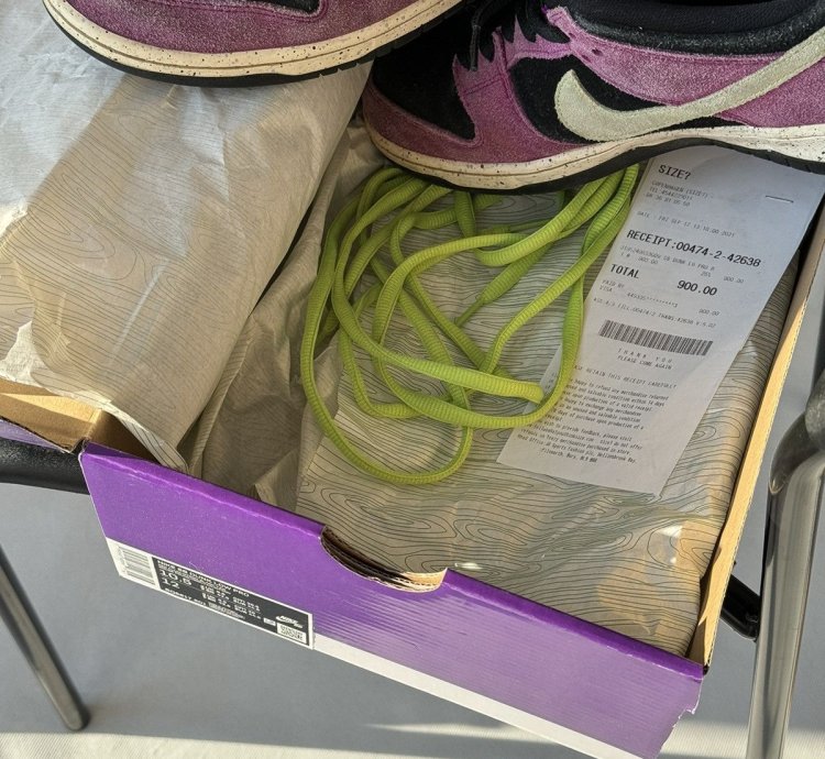 Nike Sb Dunk Acg Terra Purple Black