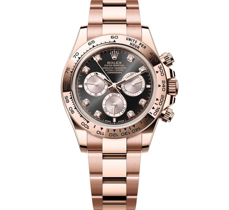 Rolex Daytona Or Rose Cadran Diamants New 2024