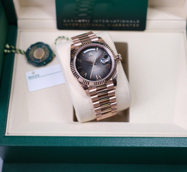 Rolex Day-date 40 Slate Ombre Dial - 2025 Unworn