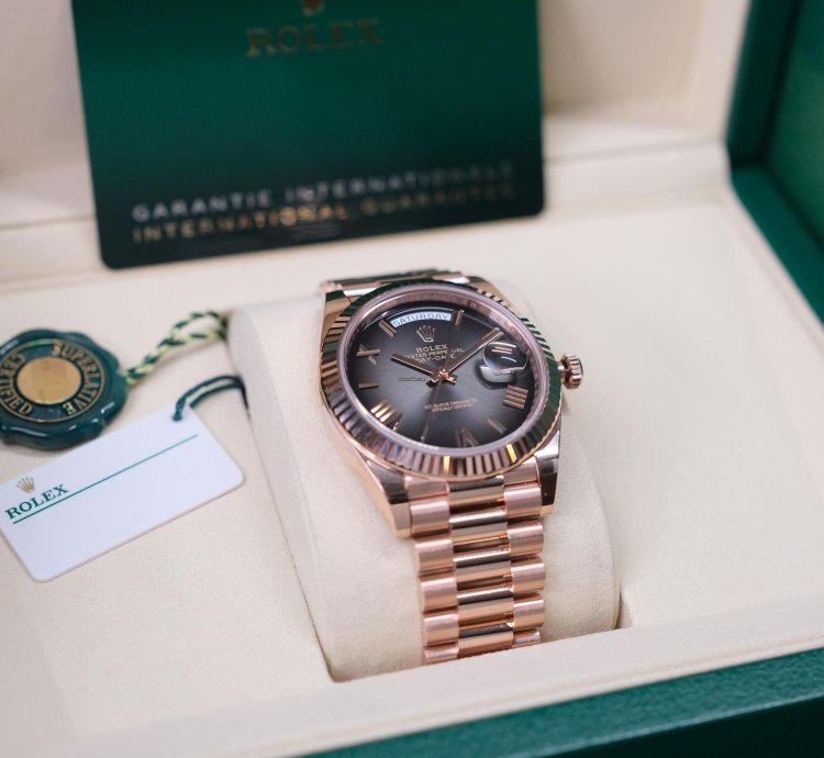 Rolex Day-date 40 Slate Ombre Dial - 2025 Unworn