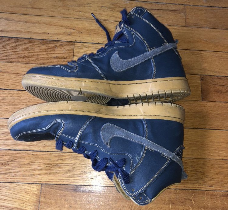 Nike Sb Dunk Anthracite Golden Straw