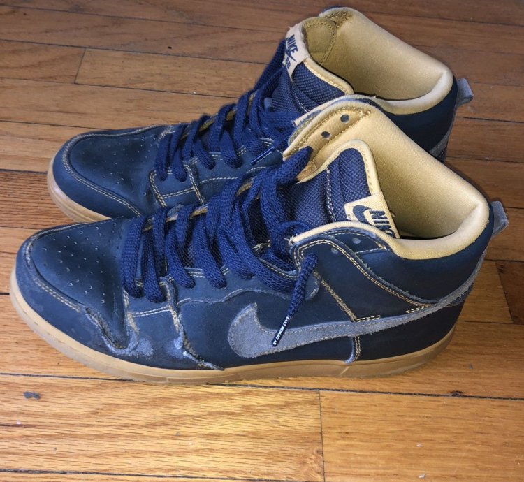 Nike Sb Dunk Anthracite Golden Straw