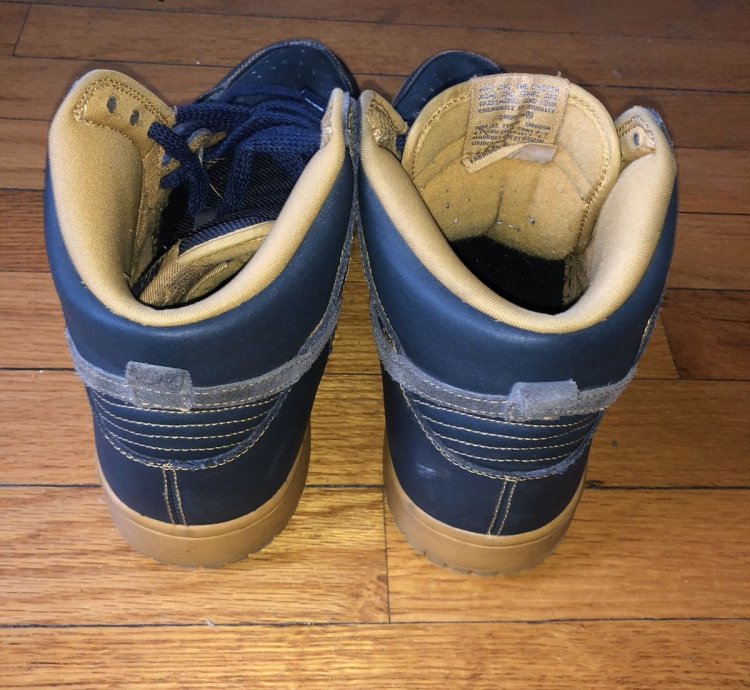 Nike Sb Dunk Anthracite Golden Straw
