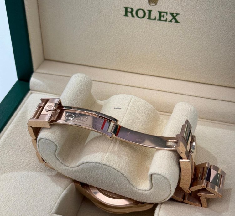 Rolex Daytona Oro Rosa Nuovo 2023 Quadrante In Diamanti Full Set Con Documenti Scatola Rolex