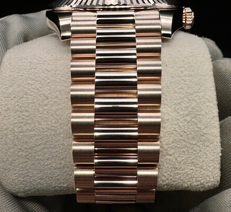 Rolex Day-date 40 Slate Ombre Roman Dial Unworn