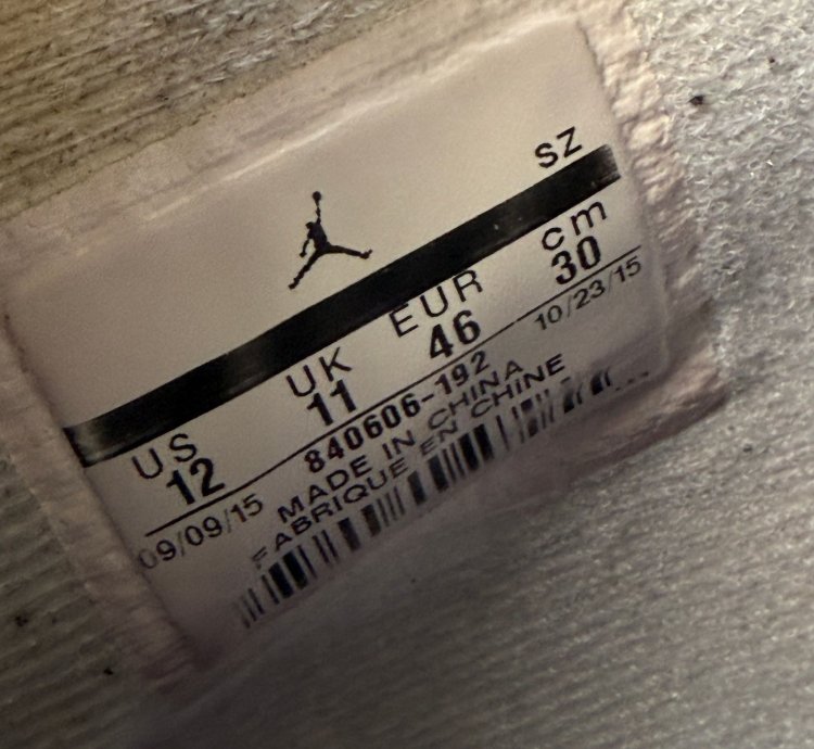 2015 Men Nike Air Jordan Iv 4 White Cement Fire Red Grey