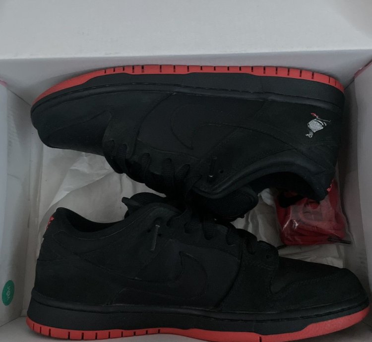 Nike Sb Dunk Black Pigeon Jeff Staple