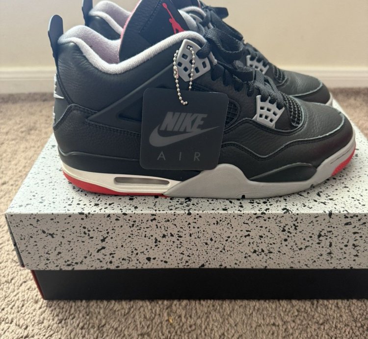 Jordan 4 Retro bred Reimagined
