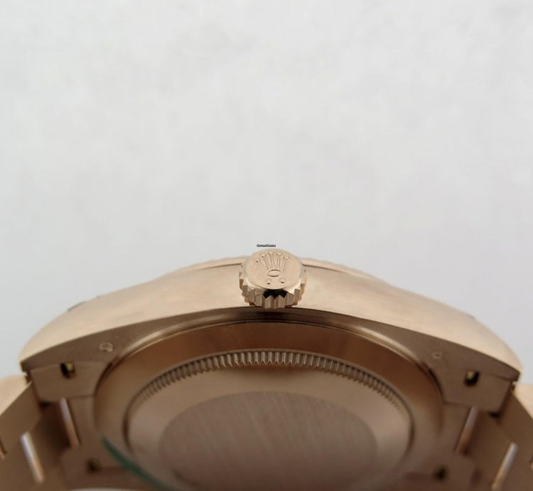 Rolex Day-date 40 Sundust 2024 Neu Everose Full Set