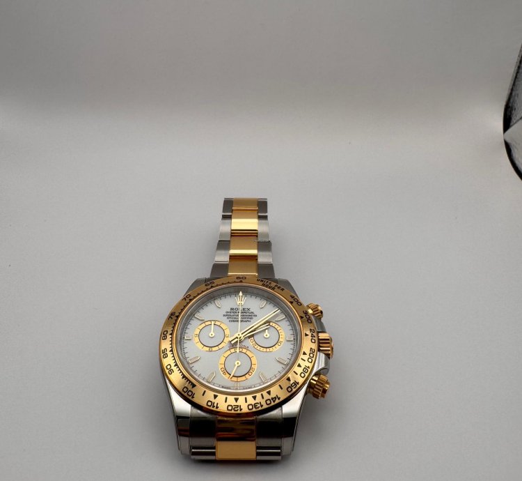 Rolex Daytona Ouystersteel And Yellow Gold White Dial 2024