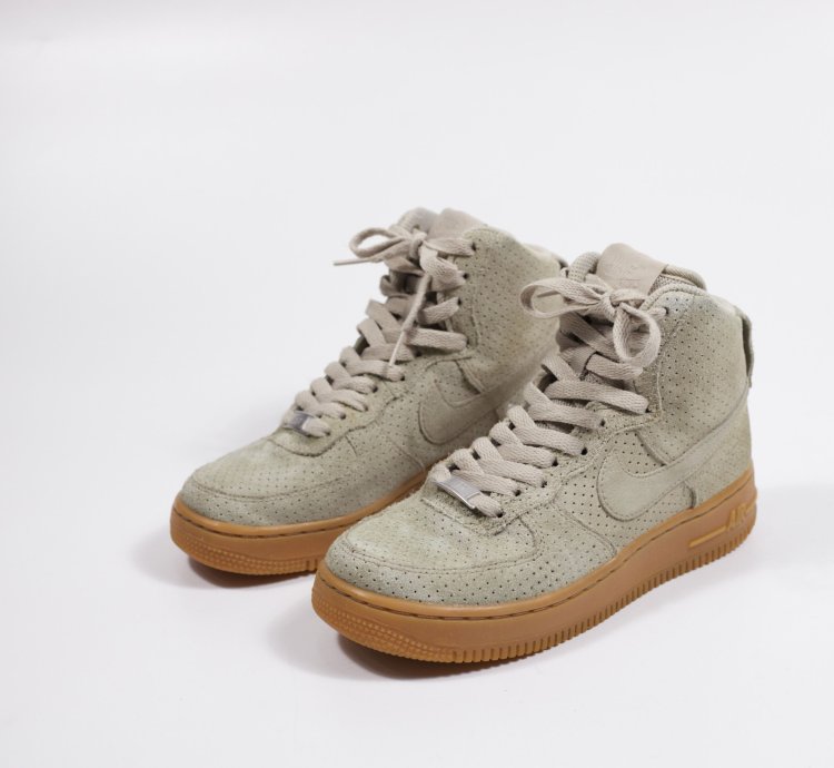 2015 Nike Air Force 1 High Suede String