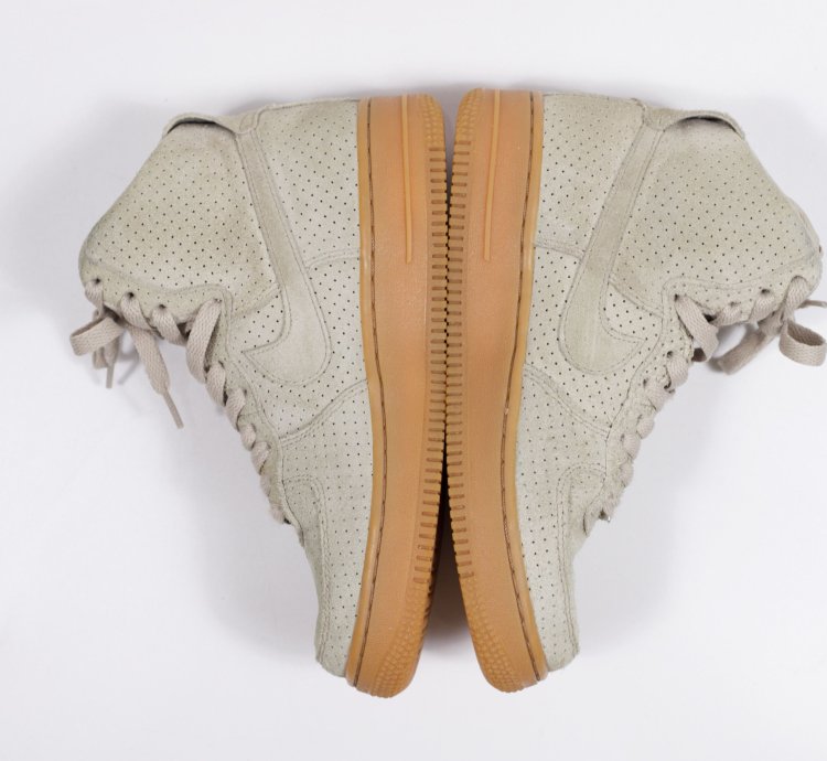 2015 Nike Air Force 1 High Suede String