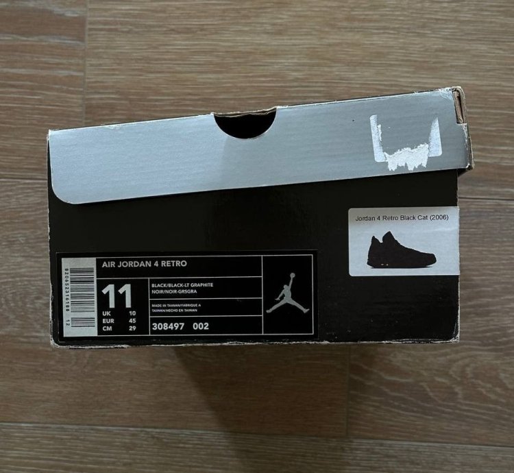 Jordan 4 Retro Black Cat 2006
