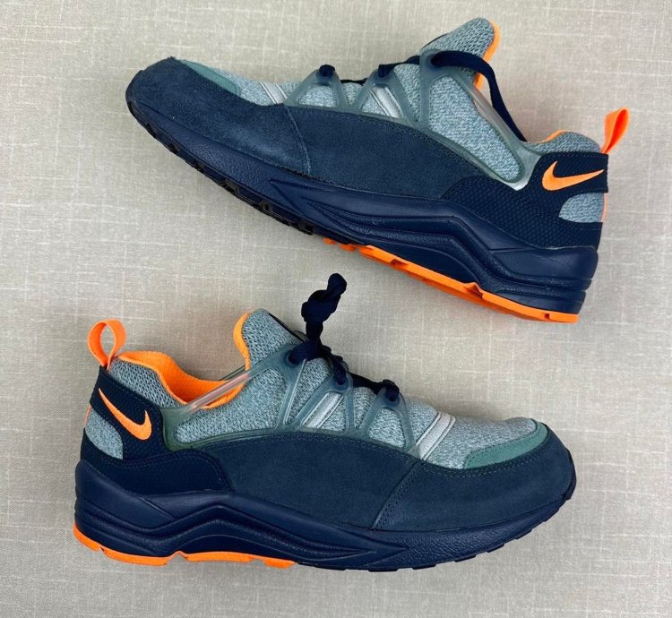 2015 Nike Air Huarache Light Navy Citrus Men 13