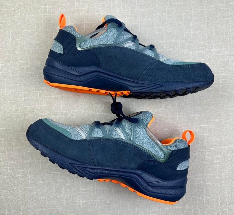 2015 Nike Air Huarache Light Navy Citrus Men 13