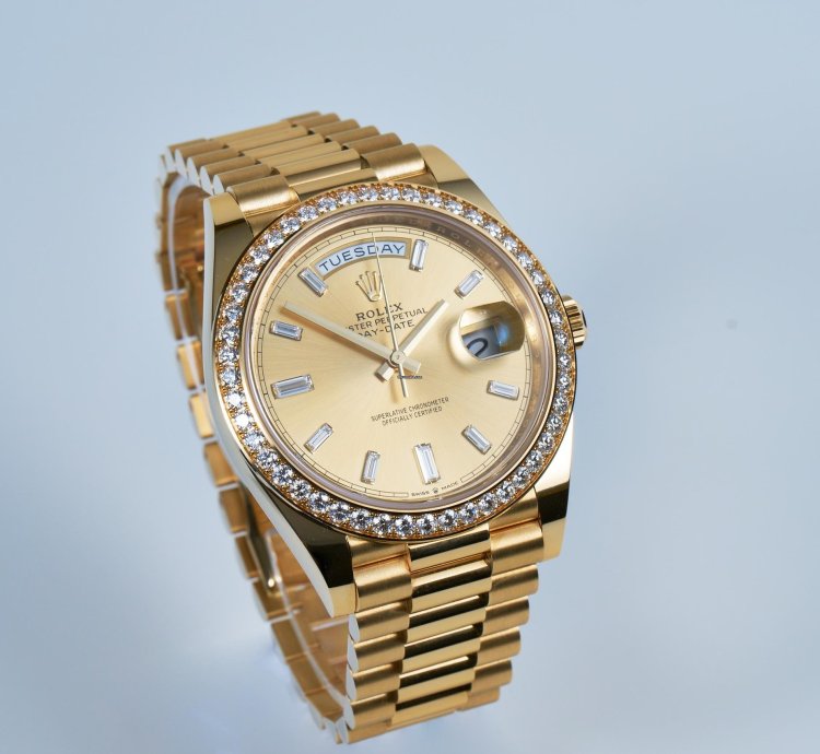 Rolex Day-date 40 Under Retail New 2022 Rolex Day-date 40 Yellow Gold