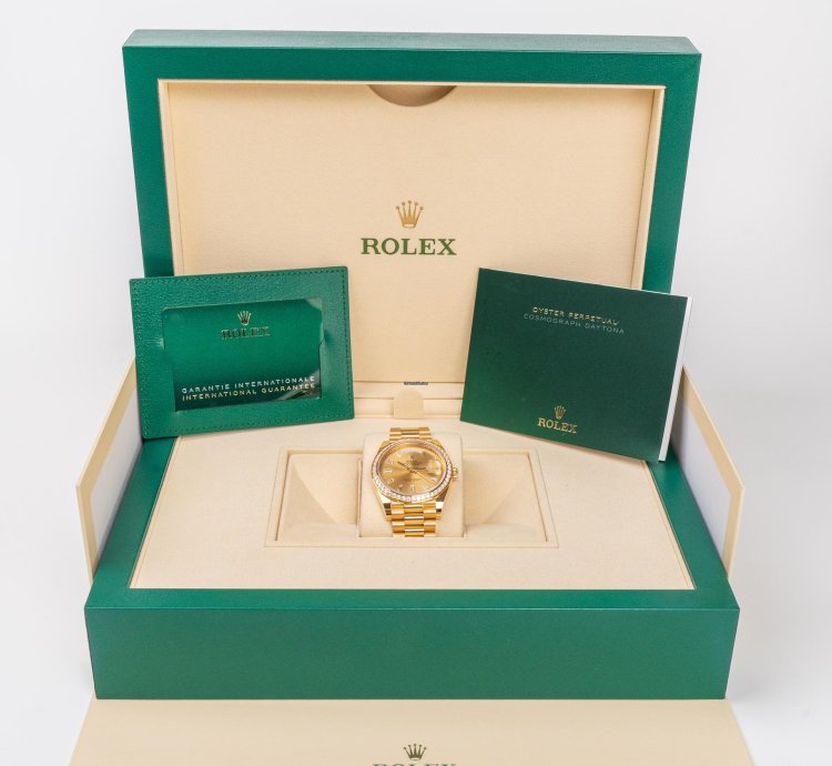 Rolex Day-date 40 Under Retail New 2022 Rolex Day-date 40 Yellow Gold
