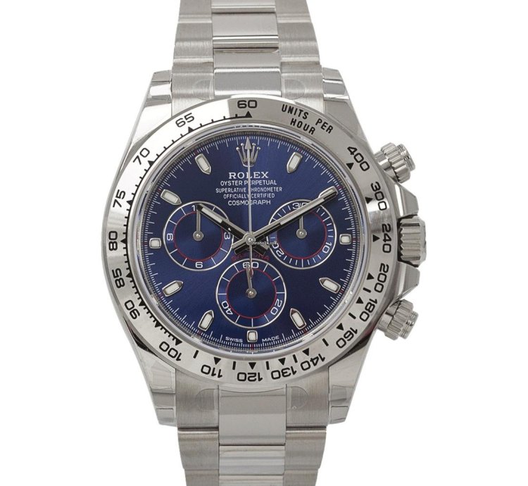 Rolex Daytona Oyster Perpetual Cosmograph Daytona 18kt White Gold 116509