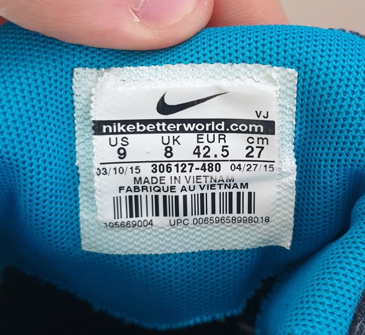 2015 Nike Air Huarache Light Og Ultramarine 9us 42 5eur 27cm