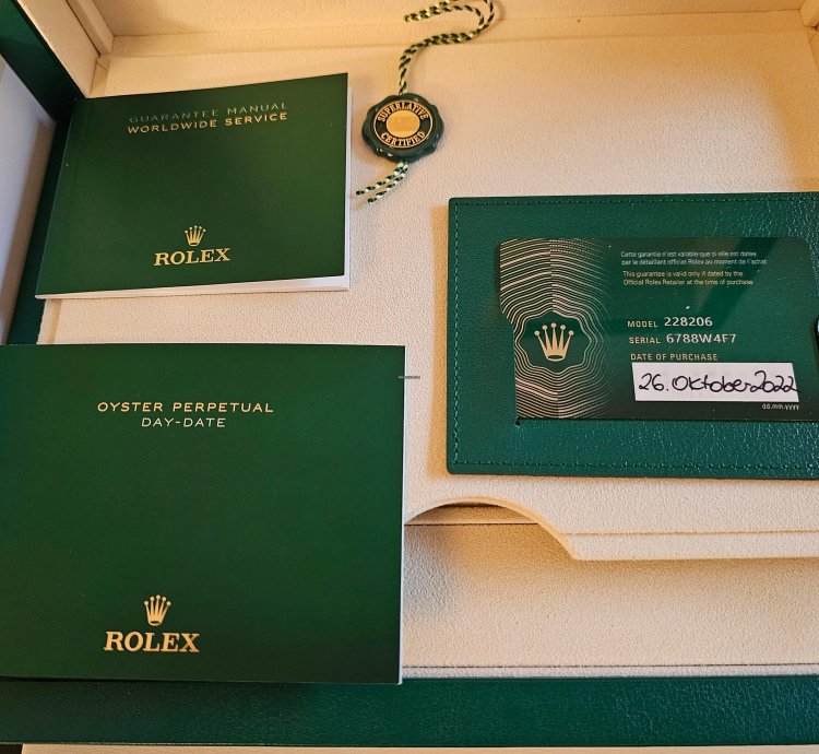 Rolex Day-date 40 Ungetragen Full Set