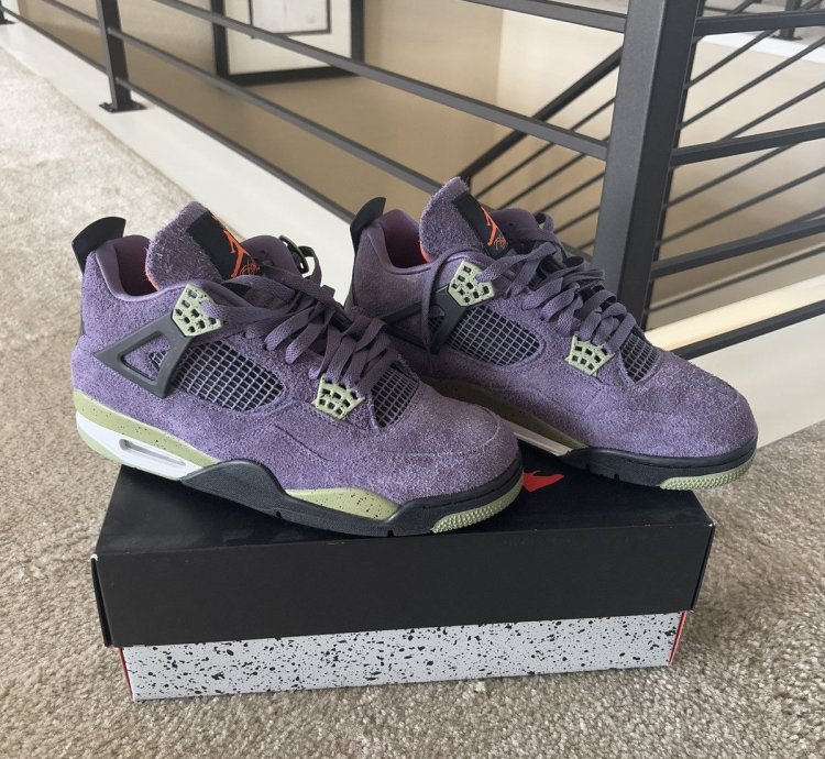 Jordan 4 Retro Canyon Purple