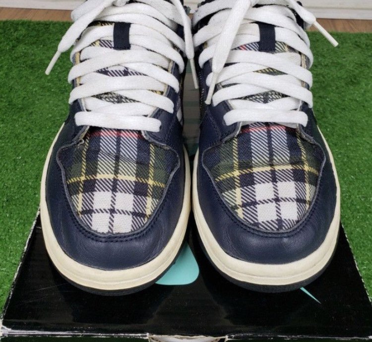 Nike Sb Dunk Employee Store Sample Obsidian Plaid