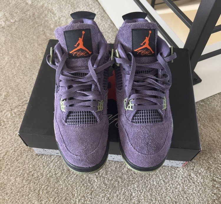Jordan 4 Retro Canyon Purple