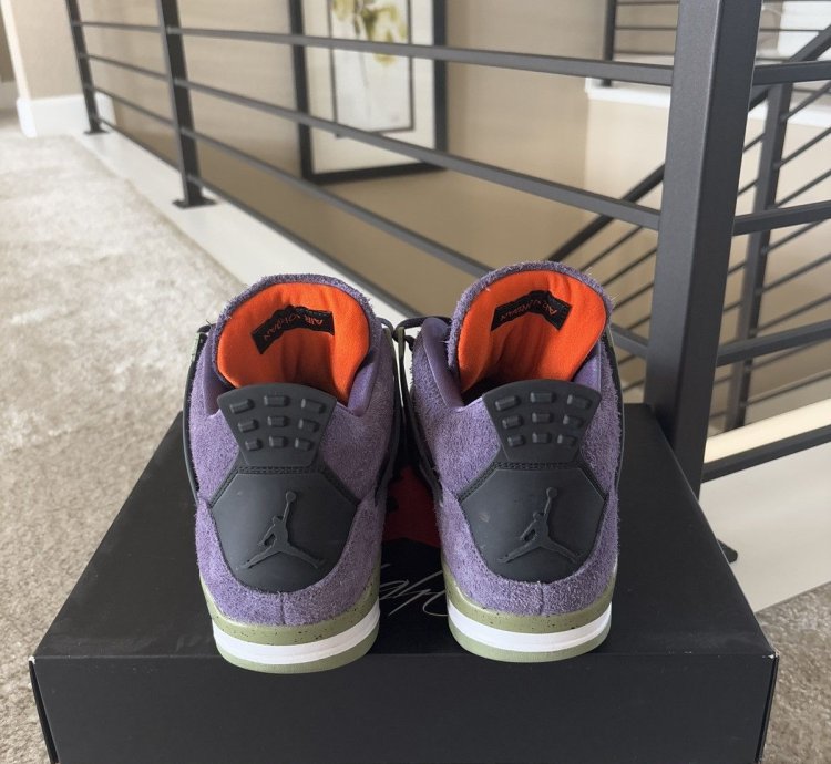 Jordan 4 Retro Canyon Purple