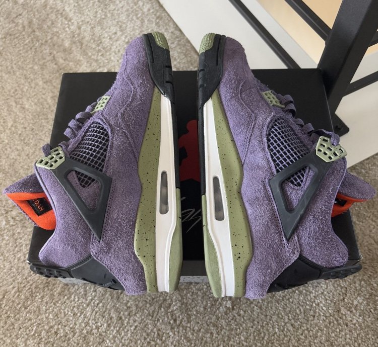 Jordan 4 Retro Canyon Purple