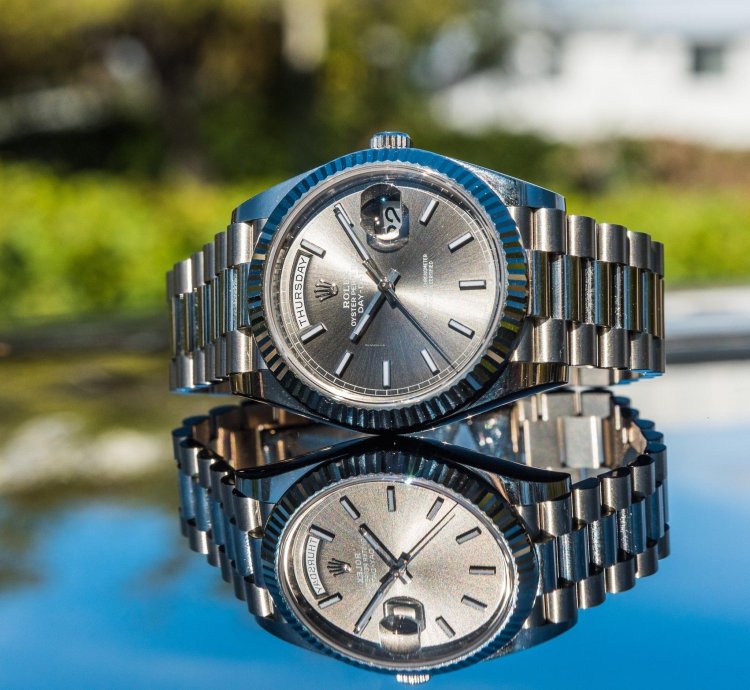 Rolex Day-date 40 Unworn 2022 Day-date 40 Slate Grey Dial 228239