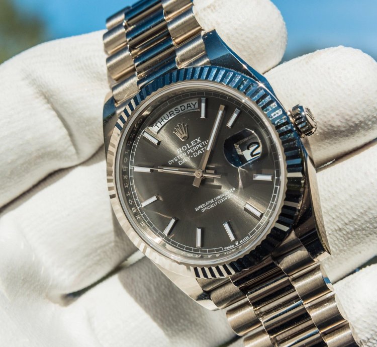 Rolex Day-date 40 Unworn 2022 Day-date 40 Slate Grey Dial 228239