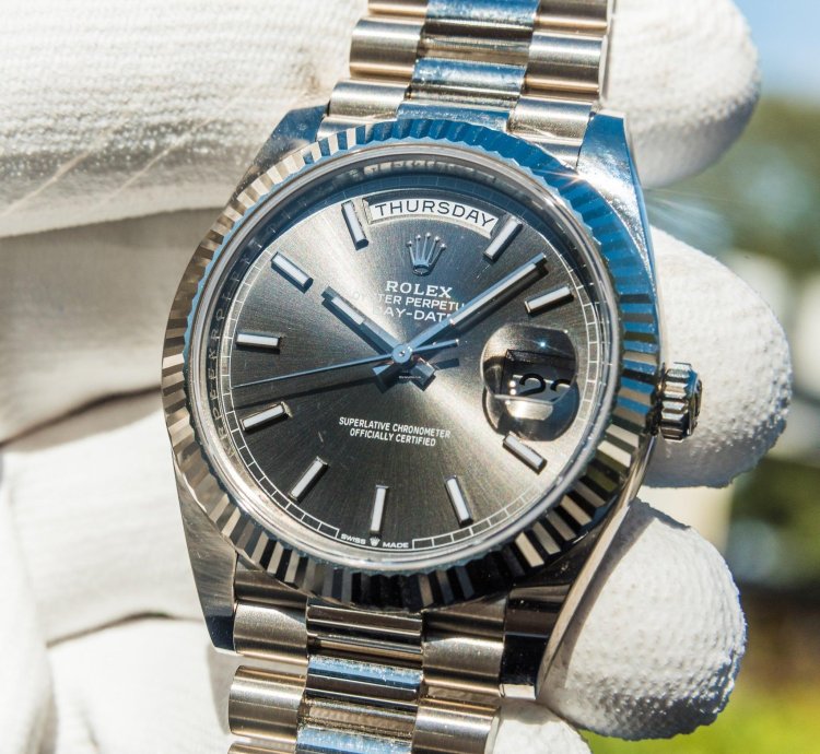 Rolex Day-date 40 Unworn 2022 Day-date 40 Slate Grey Dial 228239