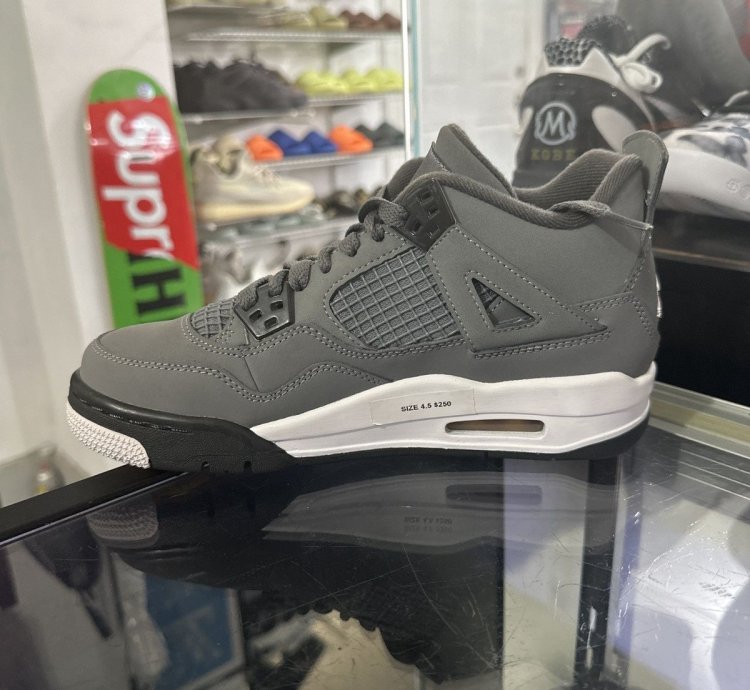 Jordan 4 Retro Cool Grey Size 4 5 New No Box