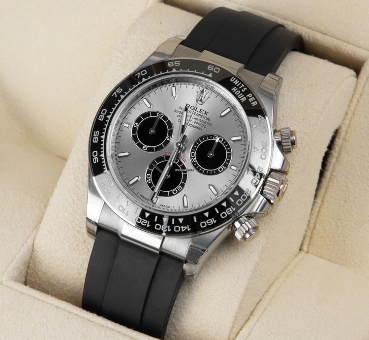 Rolex Daytona Oyster Perpetual Cosmograph Daytona 18kt White Gold Ghost 126519ln