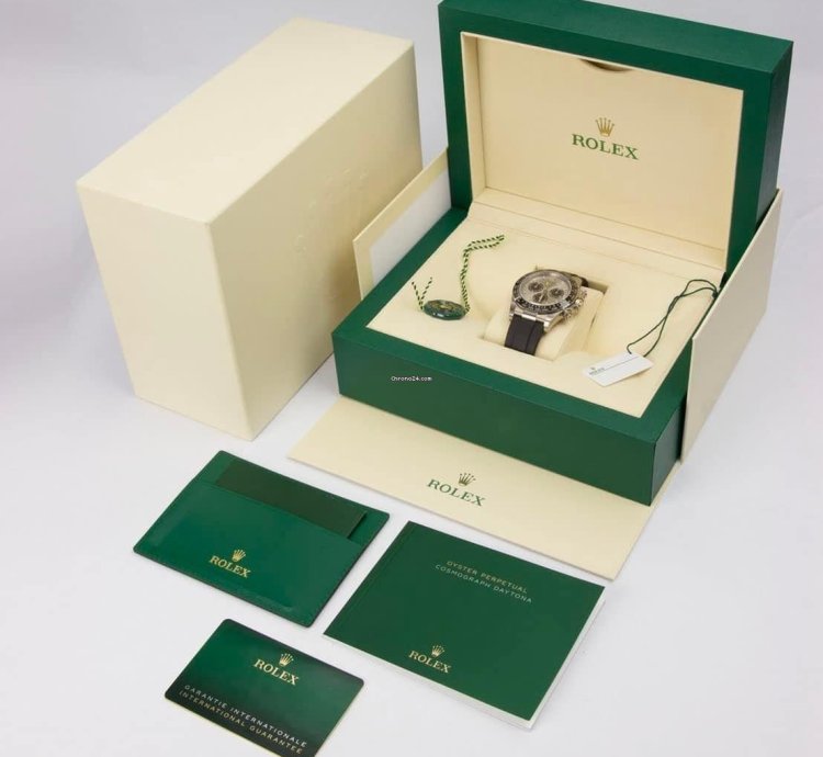 Rolex Daytona Oyster Perpetual Cosmograph Daytona 18kt White Gold Ghost 126519ln