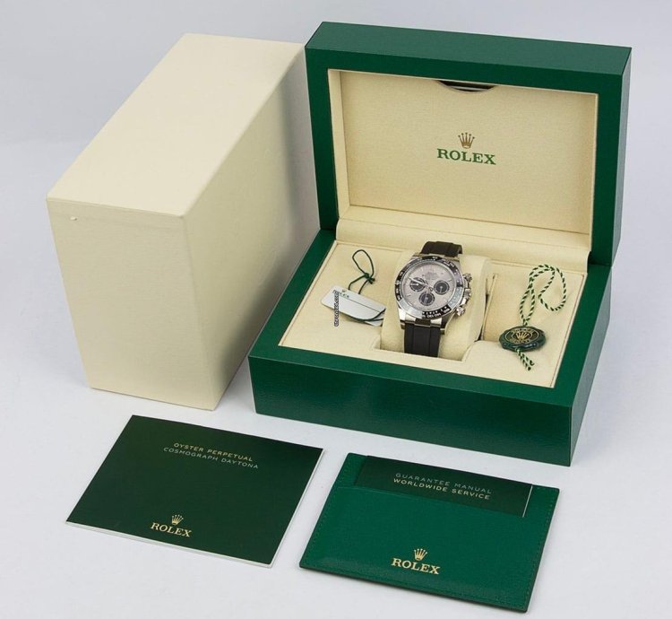 Rolex Daytona Oyster Perpetual Cosmograph Daytona 18kt White Gold Ghost 126519ln