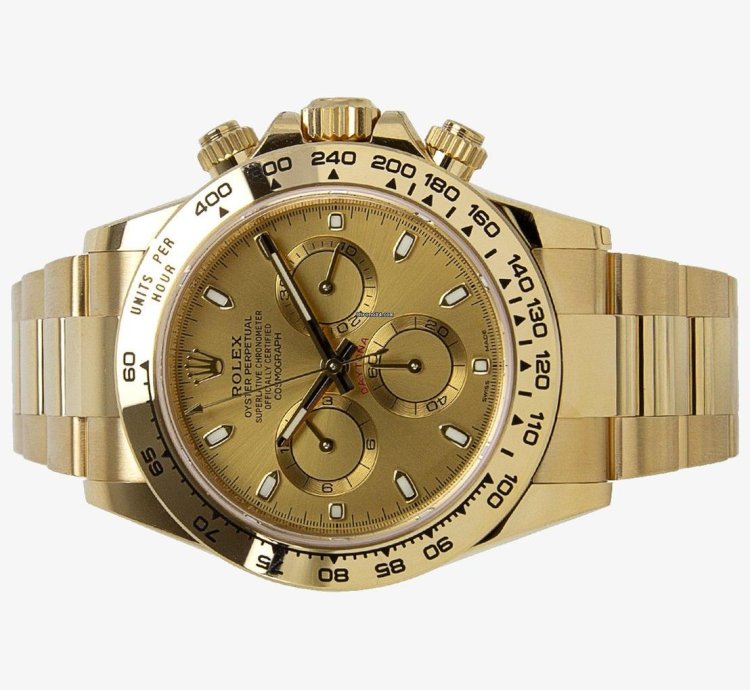 Rolex Daytona Oyster Perpetual Cosmograph Daytona 18kt Yellow Gold 116508